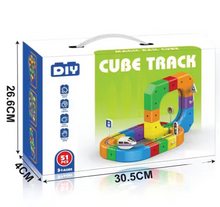 Kids Electric Magnetic Track Train Toy with Flexible Track