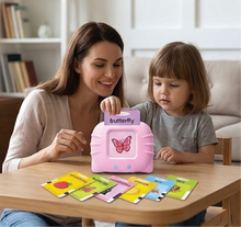 Talking Flash Cards for Kids – Preschool Learning Toy - Random Colour (Blue/Pink) – Qty: 1